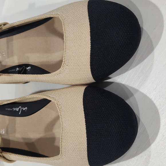 Rothy's The Mary Jane Heel In Cream Captoe Size 8.5 - Picture 2 of 12